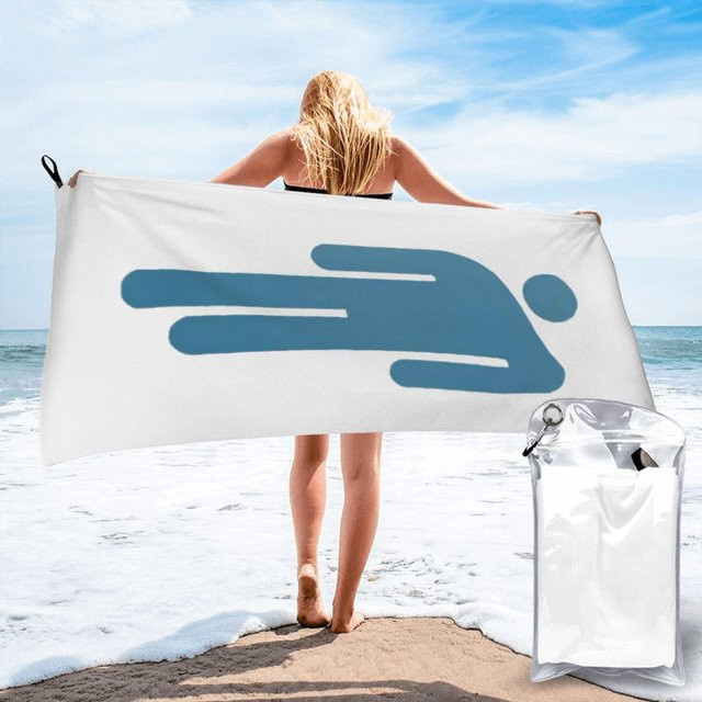 Strandtuch Hit Me Hard And Soft Musikalbum von JMG Household Supplies aus weicher Mikrofaser, schnelltrocknend und saugfähig, Farbe: Weiß, B/T: 70 x 140 cm - Bild 1
