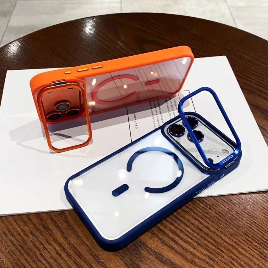 szHAIyu MagSafe Magnetische Handyhülle mit Linsenschutz für iPhone 17 16 15 14 13 12 11 Pro Max Plus Transparent - Bild 2