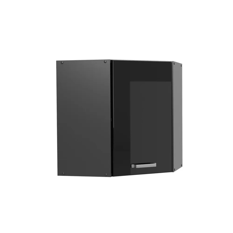 Vicco Eckhängeschrank R-Line Küchenschrank modern in Anthrazit und Schwarz, Breite: 57 cm - Bild 3