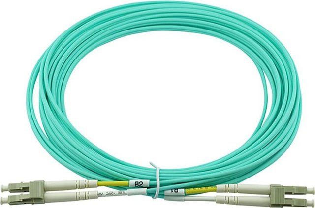 Lenovo 00MN520 BlueOptics Duplex LWL Patchkabel LC-UPC/LC-UPC Multimode OM3 G50/125µm beige, Länge: 30 m - Bild 1