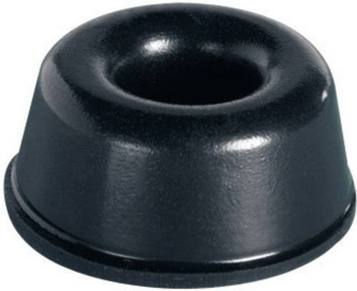 PB Fastener BS-17-CL-R Selbstklebender Gerätefuß rund, transparent, 6 Stück, Durchmesser: 22,3 mm, Höhe: 10,2 mm - Bild 1
