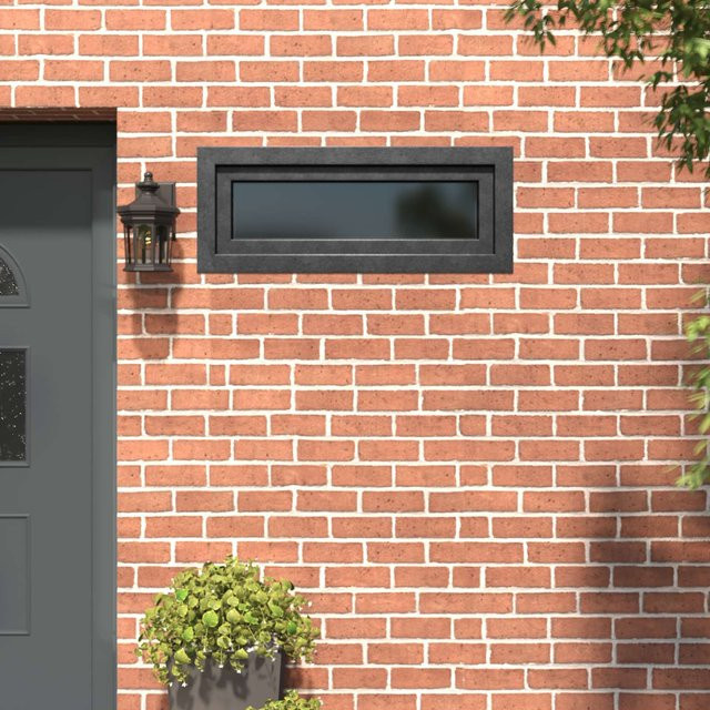 Kellerfenster RISOR von Yiwydaa aus PVC und Glas in Anthrazit, B/H: 100 x 40 cm - Bild 1