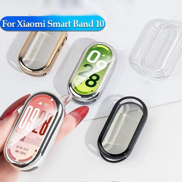 apband Hülle für Xiaomi Mi Band 10/9, TPU, transparent, Unisex - Bild 1