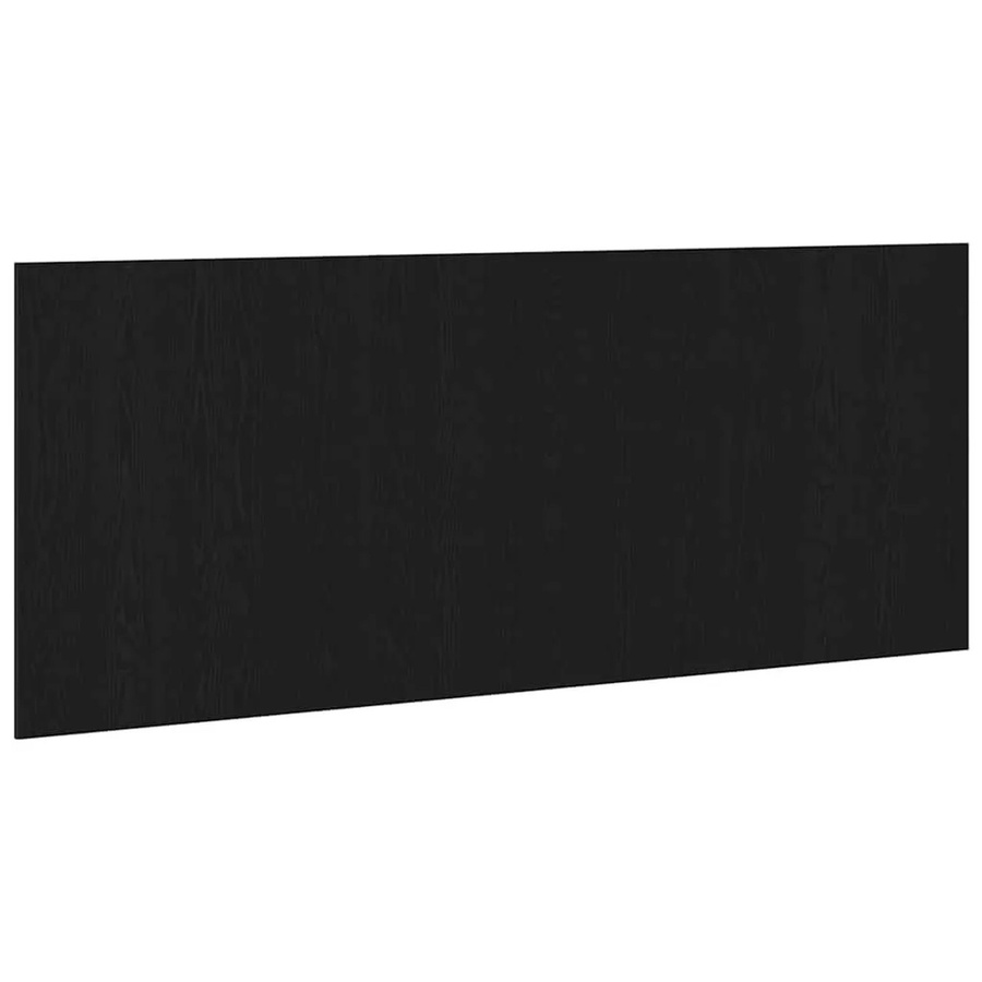 vidaXL Bettkopfteil in Schwarz und Eichen-Optik, Breite: 160 cm, Tiefe: 1,5 cm, Höhe: 80 cm - Bild 2