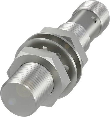 Balluff Induktiver Sensor BES M12EG1-PSC60Z-S04G-S11 BES02WH, quasi bündig, PNP Schließer, Edelstahl, Farbe: Silber, Durchmesser: 12 mm, Länge: 60 mm - Bild 1