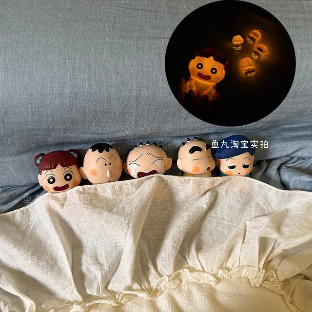 Bandai Crayon Shinchan Blind Box Spielzeug, Nachtlicht, Nini Kazama Puppe Modellfiguren - Bild 1