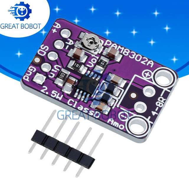 BS PAM8302A CJMCU Audio-Leistungsverstärkermodul der Klasse D mit 2,5 W Einkanal-Leistung in Violett - Bild 1