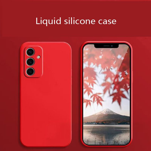 Schutzhülle für Samsung Galaxy A-Serie Modelle in Schwarz und Rot - Bild 1