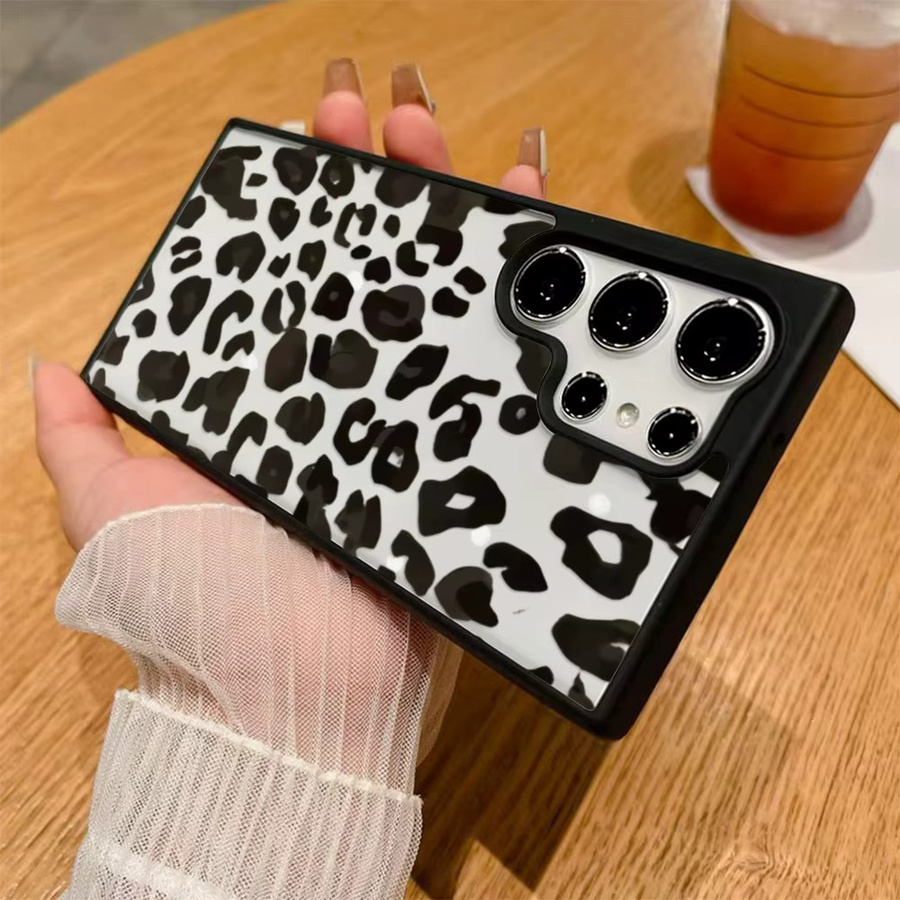 Leoparden Handyhülle aus weichem Silikon für Samsung Galaxy A-Serie in Multicolour - Bild 2