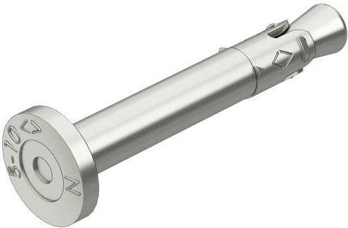 OBO Bettermann Nagelanker N-K 6-5/44 HCR aus Edelstahl in Silber, 50 Stück, Länge: 44 mm - Bild 1