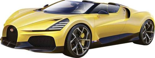 Bburago Bugatti W16 Mistral, Modellauto, 1:18 - Bild 1