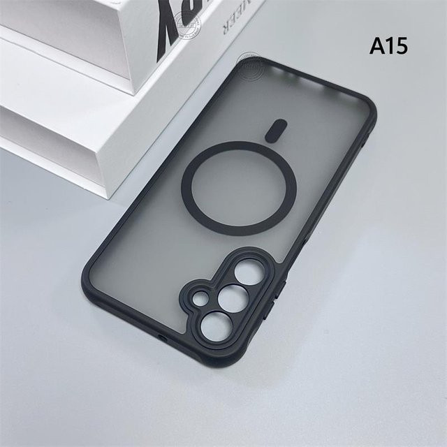 Stoßfeste magnetische Bumper-Schutzhülle für Samsung Galaxy A05 A05s A06 A14 A15 A16 A26 A35 A36 A54 A55 A56 A07 A17 5G 4G in Schwarz - Bild 1