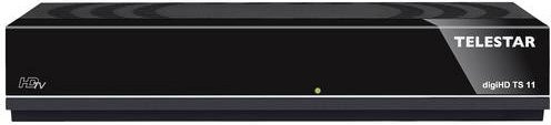 Telestar digiHD TS 11 HDTV Sat-Receiver in Schwarz mit DVB-S/S2 und USB-Anschlüssen - Bild 1