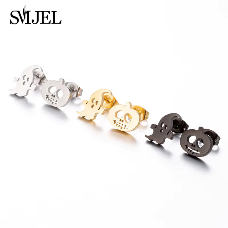 SMJEL Ohrstecker Edelstahl, Punk, Unisex - Bild 1