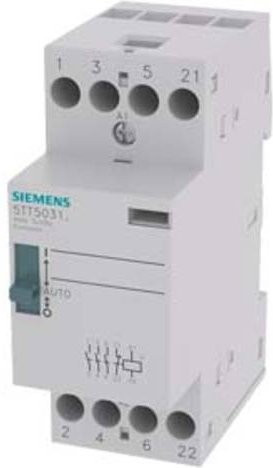 Siemens Installationsschütz 5TT5031-8 mit 3 Schließern und 1 Öffner 25A in Weiß - Bild 1