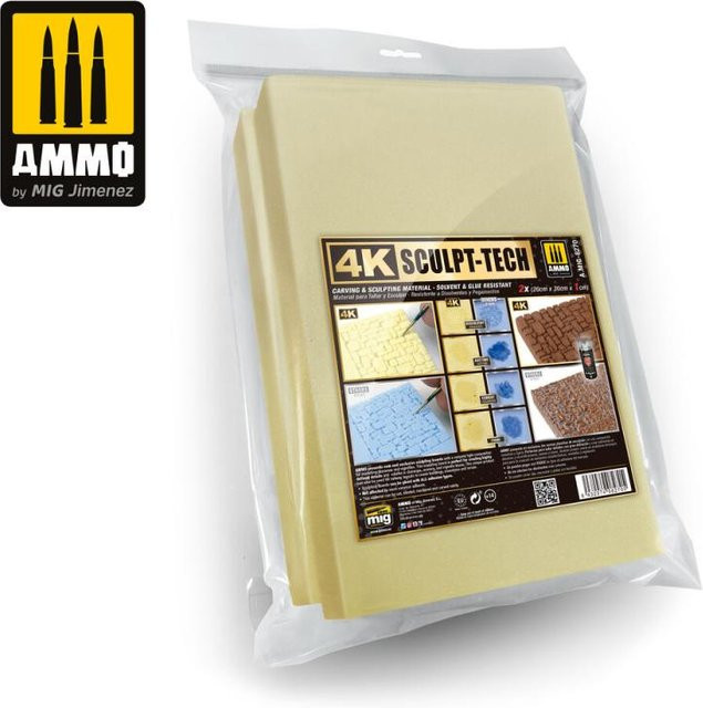 AMMO by MIG Jimenez 4K Sculp-Tech, 2-teiliges Set - Bild 1