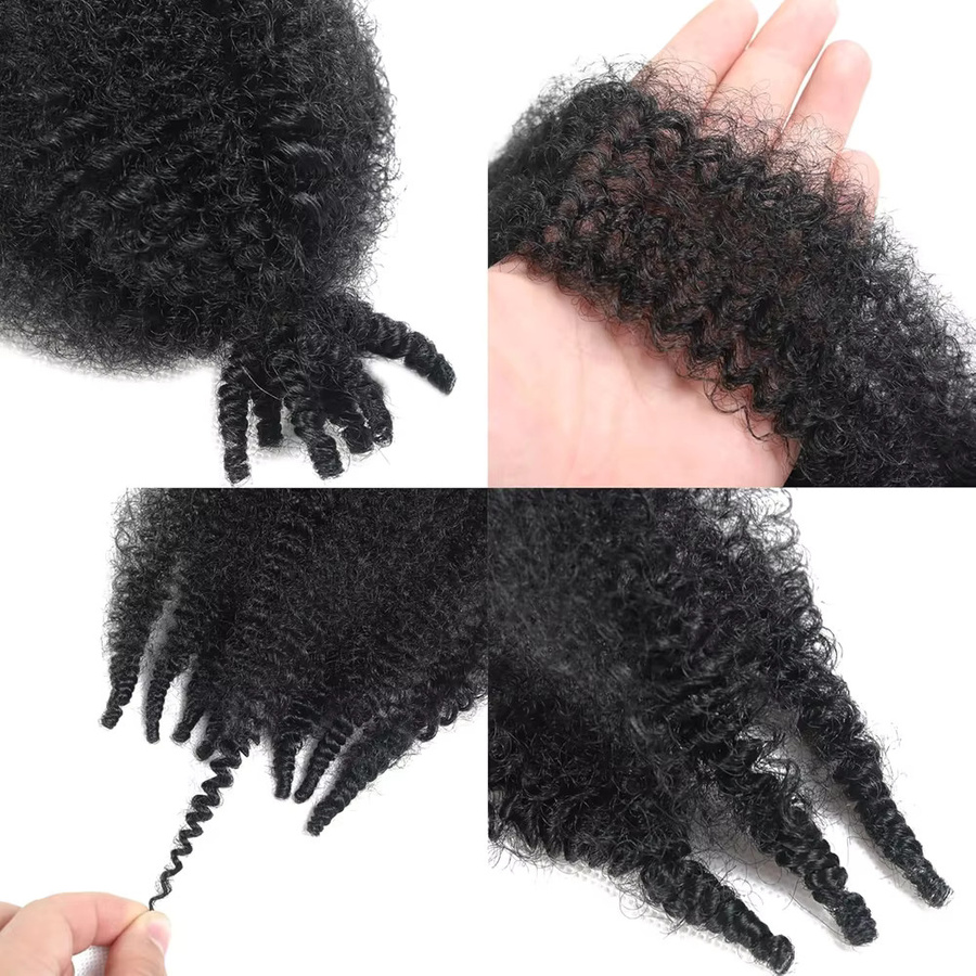 SHES BEAUTY Afro-Twist-Haar, synthetisch, Marley-Haar, Unisex - Bild 3
