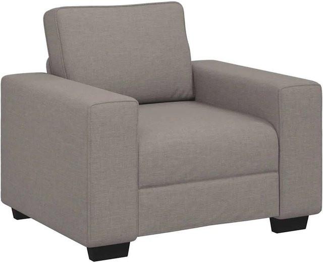 vidaXL Sessel Taupe mit Stoffbezug B/T/H: 100 x 77 x 82 cm - Bild 1