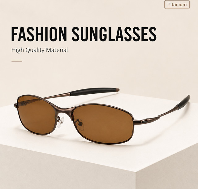 BEAU FIVE Sonnenbrille, Vollrand, braun, Unisex, polarisiert - Bild 1