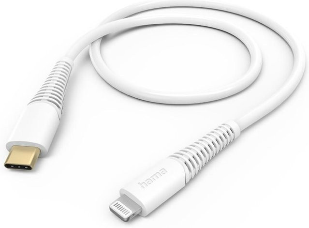 Hama USB-C auf Lightning Ladekabel in Weiß, 1,5 m - Bild 1
