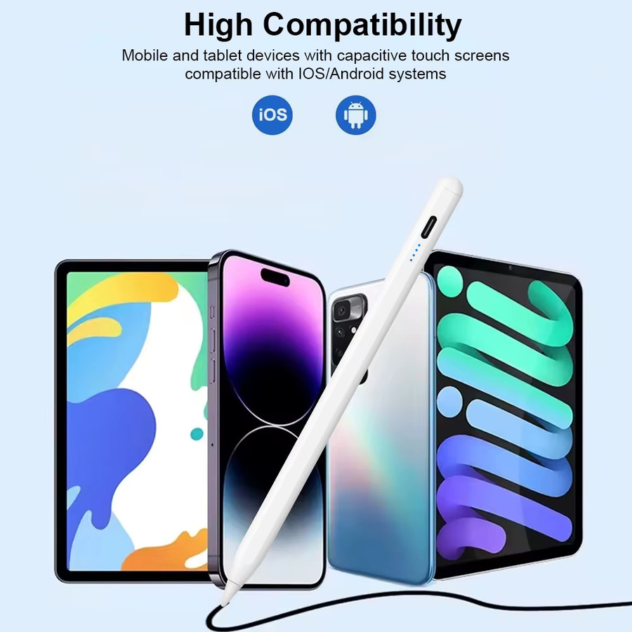 Universal Stylus READYYEAH für Android, iOS und Windows mit magnetischer Adsorption in Weiß oder Lila - Bild 2