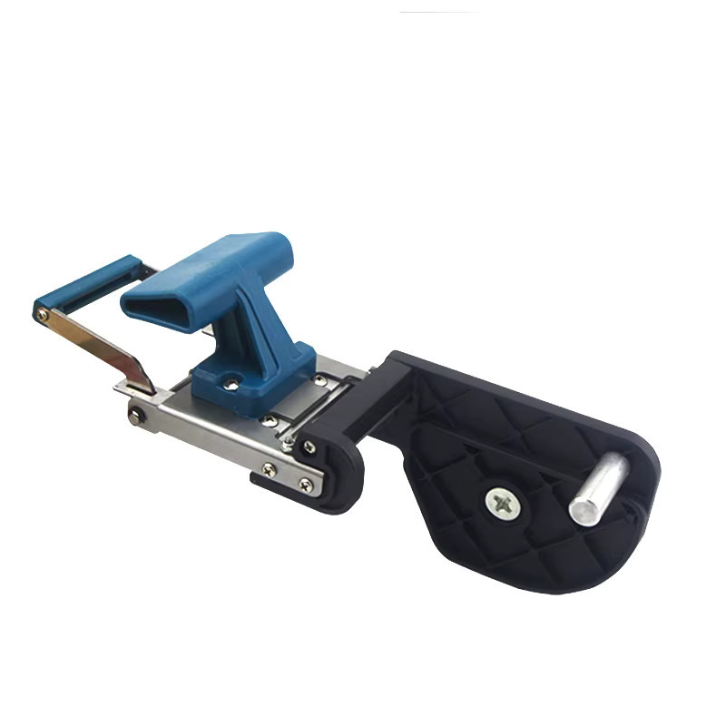YOMO Kantenbandfräser für Holzbearbeitung in Blau mit Dual-Funktion für gerade und gebogene Kanten zur PVC-Kantenbandbearbeitung - Bild 6