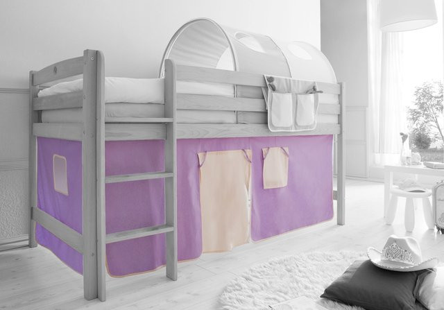 TiCAA Classic Vorhangstoffe für Hochbetten, Multicolour - Bild 1