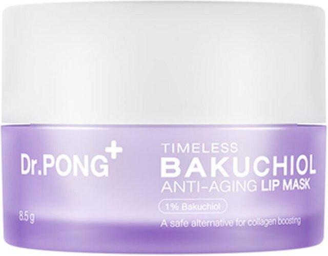 Dr.PONG+ Timeless Bakuchiol Anti-Aging-Lippenmaske, 8,5 g - Bild 1