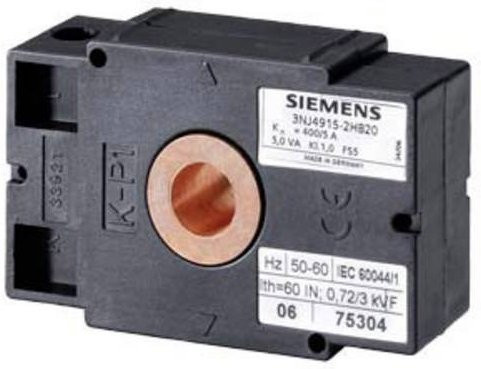 Siemens Stromwandler 400A Schwarz - Bild 1