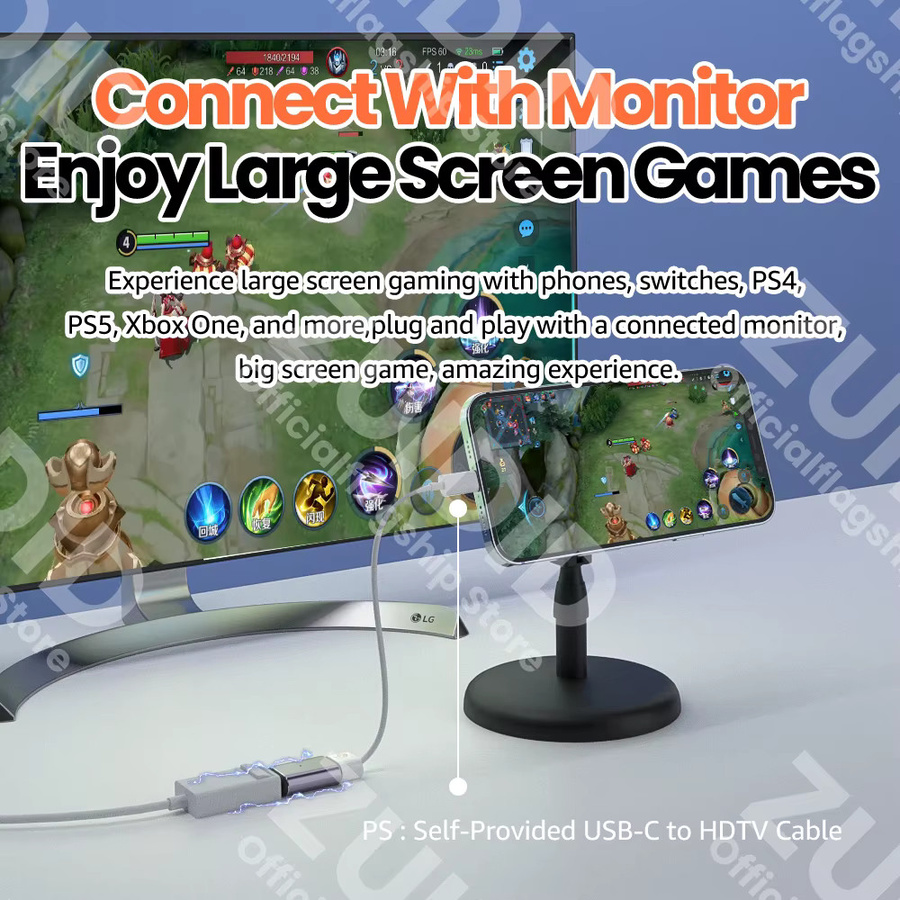 OUIO Magnetischer HDMI 2.1 Adapter mit Ellenbogen Stecker auf Buchse für 8K/60Hz und 4K/120Hz High Speed 48Gbps eARC Unterstützung - Bild 4