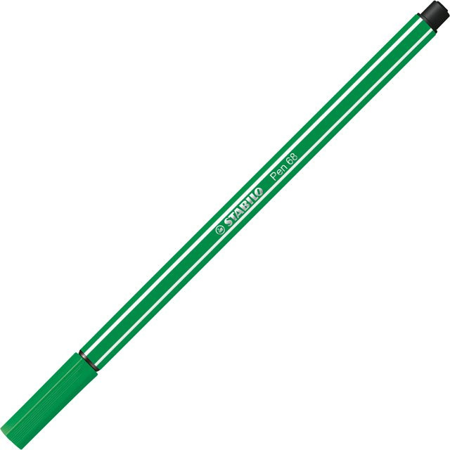STABILO Pen 68 Tintenroller in Smaragdgrün mit feiner Spitze - Bild 1