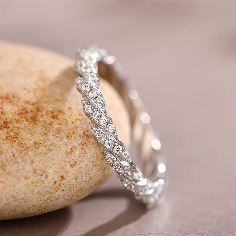 Huitan Damenring, Silber, Zirkonia - Bild 2