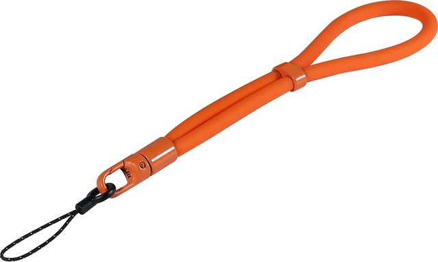 Quick Release Kamera Handgelenk- und Schultergurt in Orange für GoPro, DJI Osmo 360 und Insta360 X5 sowie Smartphones als Anti-Verlust-Seil - Bild 1
