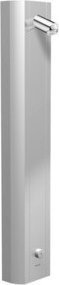 Schell Vorwand-Duschpaneel LINUS DP-SC in Silber/Alu-eloxiert, Wandmontage, Breite: 120 cm, Höhe: 22,6 cm, Tiefe: 11,5 cm - Bild 1