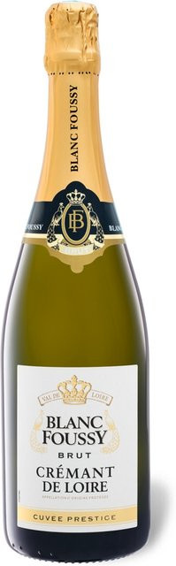 Blanc Foussy Crémant de Loire Cuvée Prestige brut 2024 Schaumwein 0,75 l - Bild 1