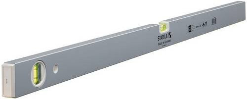 STABILA Wasserwaage Type 80 U aus Aluminium in Grau, Länge: 100 cm - Bild 1
