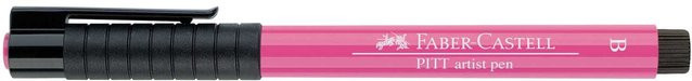 Faber Castell PITT artist pen brush Zeichenstift in Pink - Bild 1