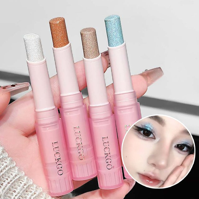 LUCKGO Jelly Eyeshadow Stick, glänzend, Unisex - Bild 1