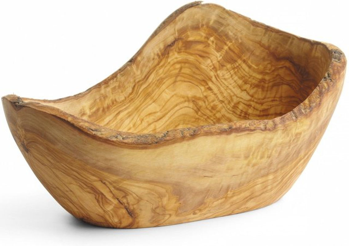 Dekorative Schale aus Olivenholz von Hendi in Braun, B/T/H: 30 x 19 x 11 cm - Bild 2