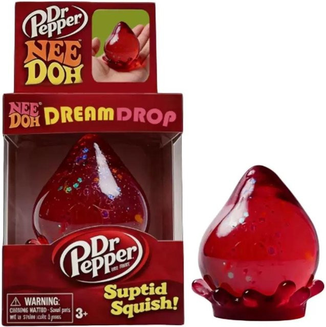 Dr Pepper Nice Cube Squishy, Stressabbau-Spielzeug, Weicher Knetwürfel - Bild 1
