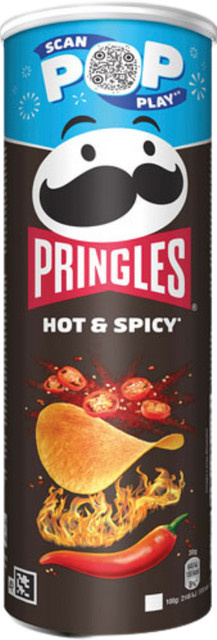 Pringles Hot & Spicy 165 g - Bild 1