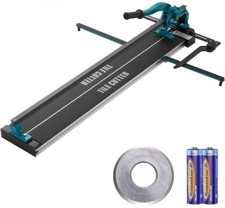 VEVOR Manueller Fliesenschneider 1000mm mit Wolframkarbid-Schneidrad und Infrarot-Positionierung für Keramik- und Feinsteinzeugfliesen, Multicolour - Bild 1