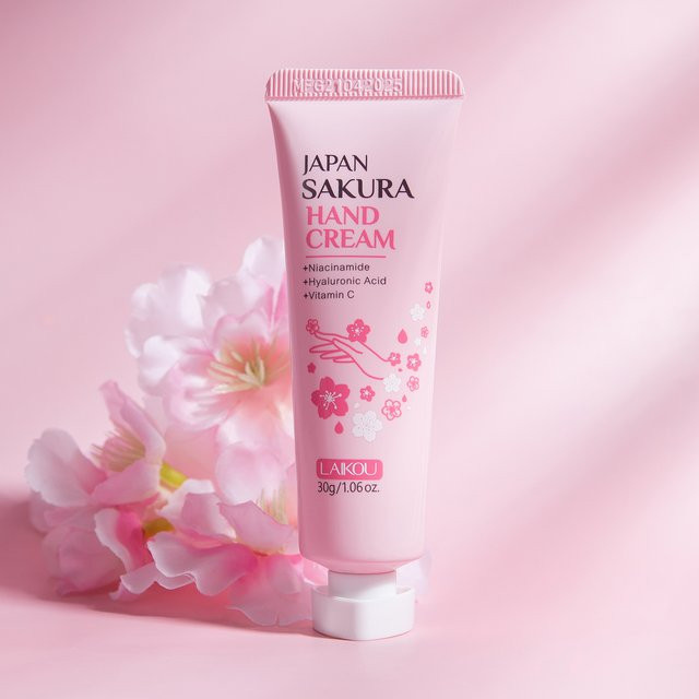 LAIKOU Japan Sakura Handcreme, 30g, Unisex - Bild 1
