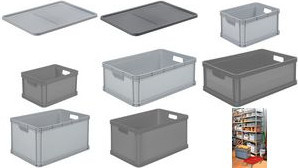 Keeeper Aufbewahrungsbox Robert in Nordic-Grey mit 64 Litern Volumen und einer Tragkraft von 30 kg - Bild 1