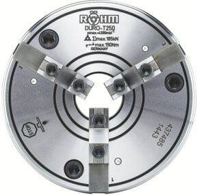 RÖHM DURO-T 200 Spannzangenfutter, KK 5, ISO702-2-1, Farbe: Silber, Befestigung von vorn - Bild 1