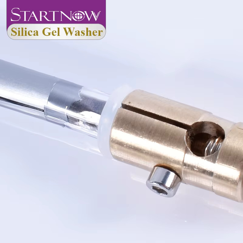 Startnow Silikondichtungen Set aus 6 hochtemperaturbeständigen Isolierringen für Laser-Xenon-Lampen-Elektrodenhalter in Gold/Messing - Bild 3