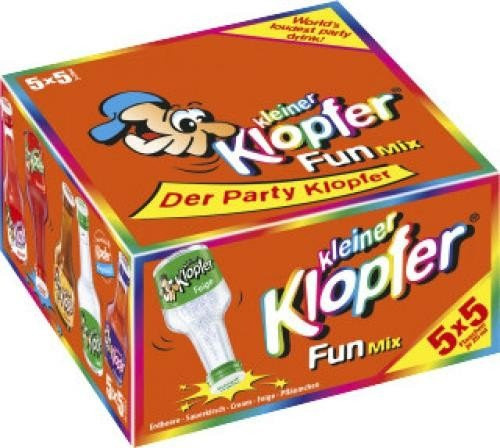 Kleiner Klopfer Fun Mix, Likör & Aperitif, 25 x 0,02 l - Bild 1