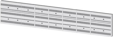 Siemens Sammelschienensystem 8US2, Basissystem 250 A, Farbe: Silber, Breite: 80 cm - Bild 1