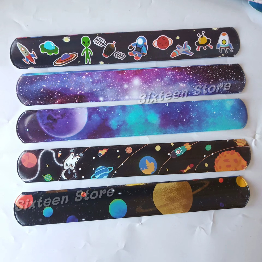 Potdemiel Schnapparmbänder, Astronauten-Thema, Kinder - Bild 2