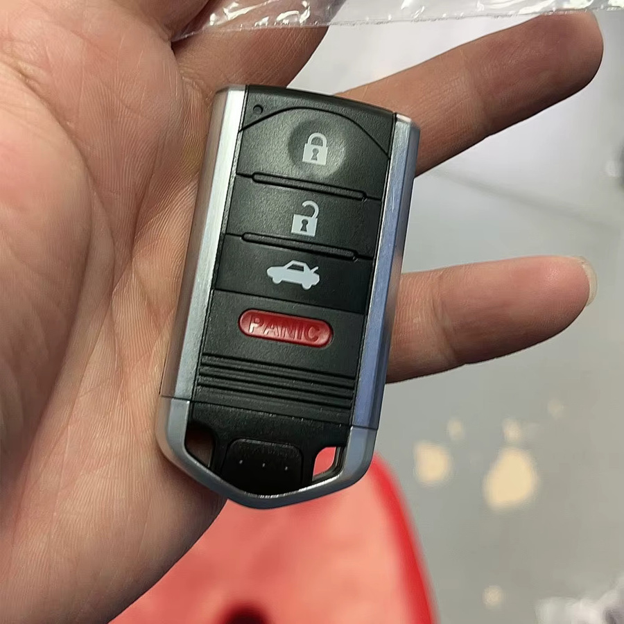 KEYECU Fernbedienung Auto Schlüsselanhänger für Acura TL und RDX ILX in Schwarz, 313,8 MHz - Bild 4